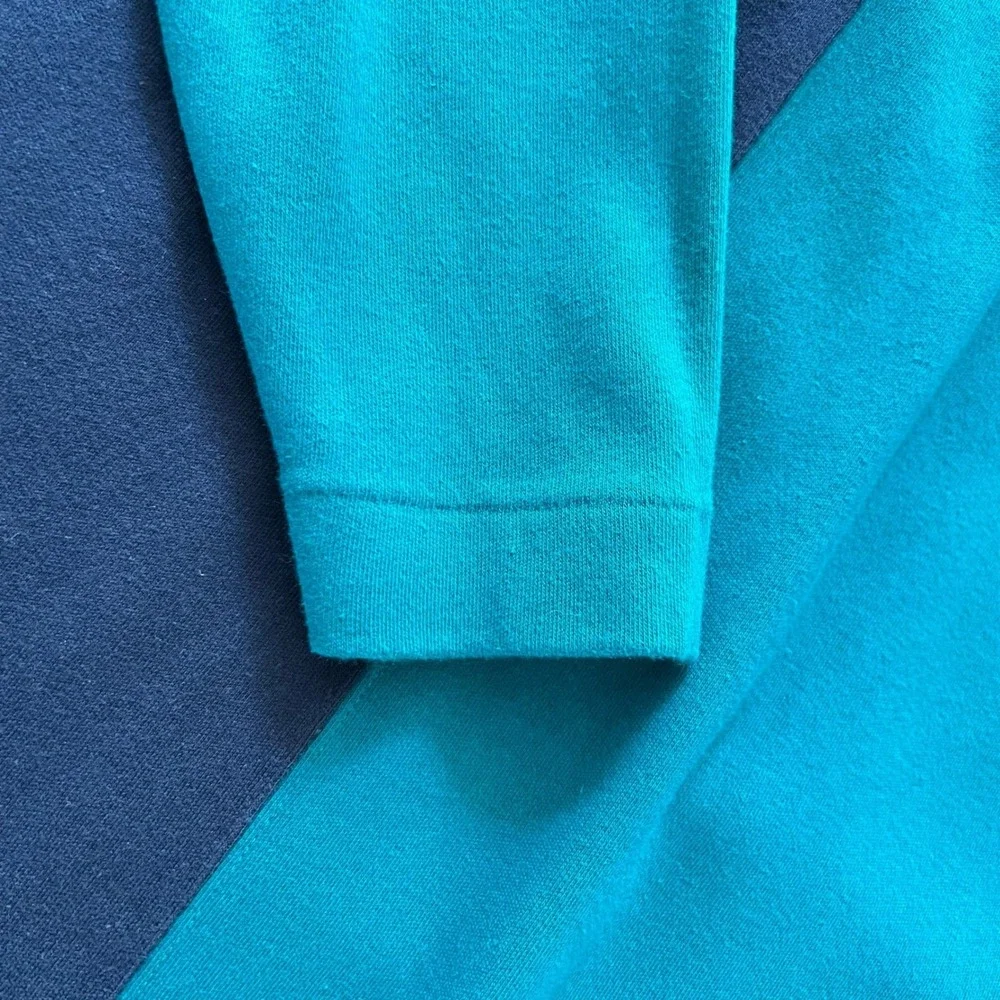 Vintage Britches Great Outdoors Colorblock Tunic Dress Sz M 90s Minimalism Y2K - Picture 4 of 6